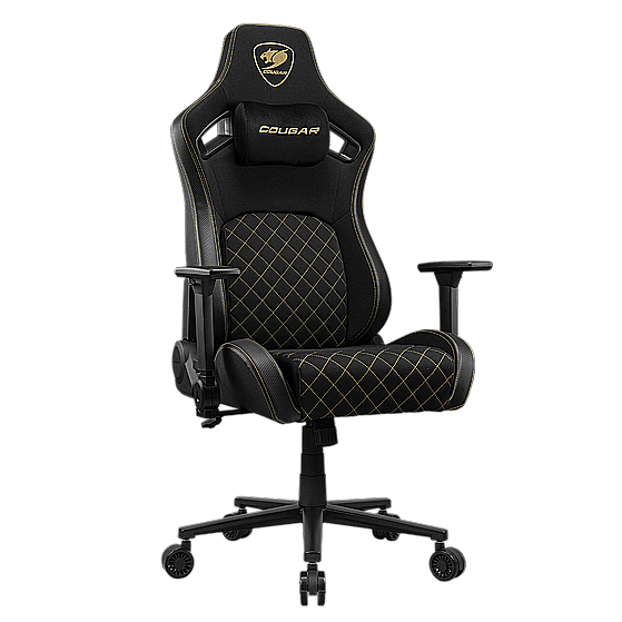 COUGAR DEFENSOR Fabric Gold gaming chair