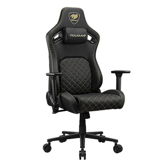 COUGAR DEFENSOR Gold gaming chair