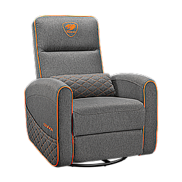 COUGAR FIDOM  Black Orange Gaming Sofa