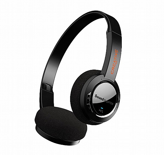 Creative Sound Blaster JAM V2-Ultralight On-ear Bluetooth� Headphones with Multipoint