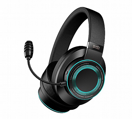 USB-C Gaming Headset with Super X-Fi Technology and CommanderMic
