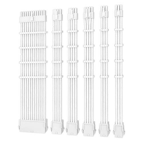 Antec PSU Sleeved Ext Cable Kit-White