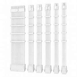 Antec PSU Sleeved Ext Cable Kit-White