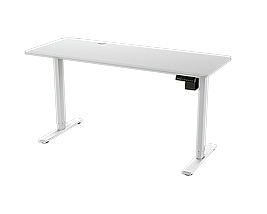 COUGAR ROYAL 150 Mossa White Electric Standing Desk