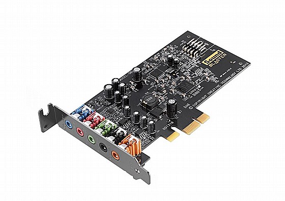 5.1 PCIe Sound Card with SBX Pro Studio