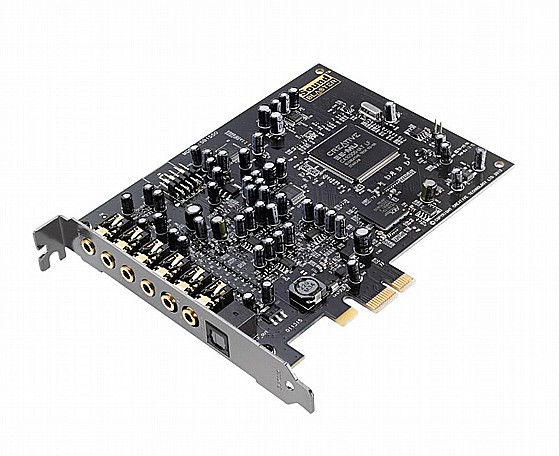 7.1 PCIe Sound Card with SBX Pro Studio