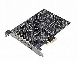 7.1 PCIe Sound Card with SBX Pro Studio