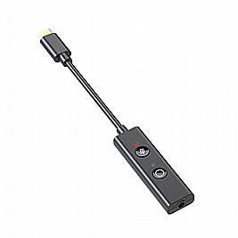 Portable Plug-and-play Hi-res USB DAC with Auto Mute and Two-way Noise Cancellation via SmartComms Kit for Conference Calls