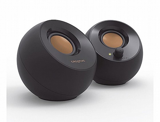Creative Pebble - Modern 2.0 USB Desktop Speakers Black
